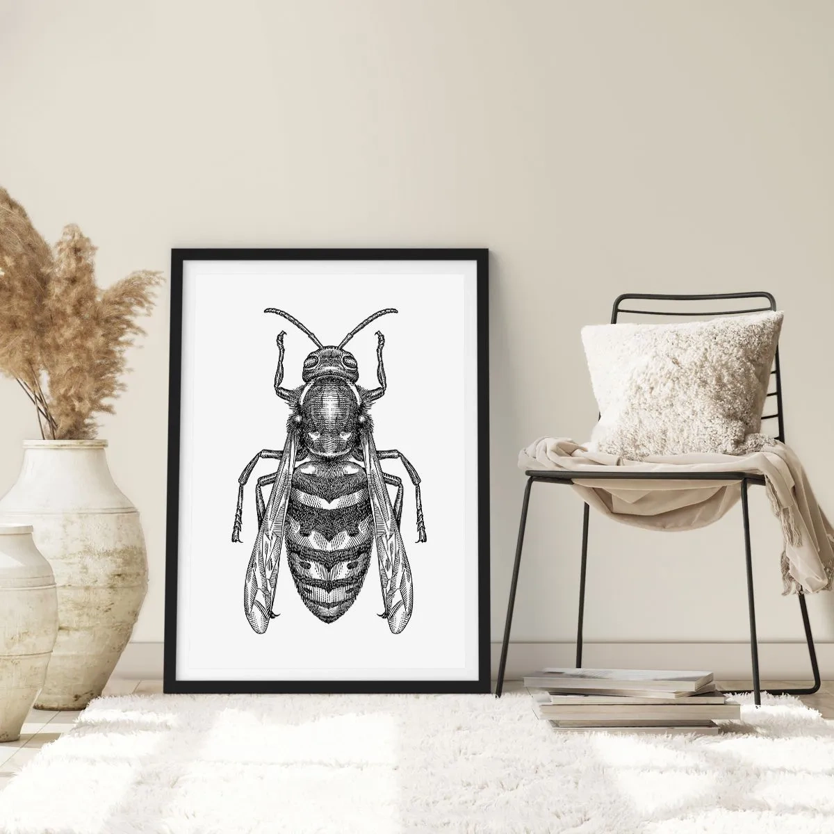 Poster in black frame - From Insect Planet - 30x40 cm