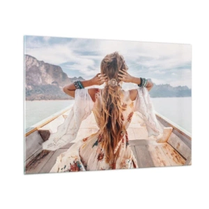 Glass picture - On the Way to Happiness - 100x70 cm