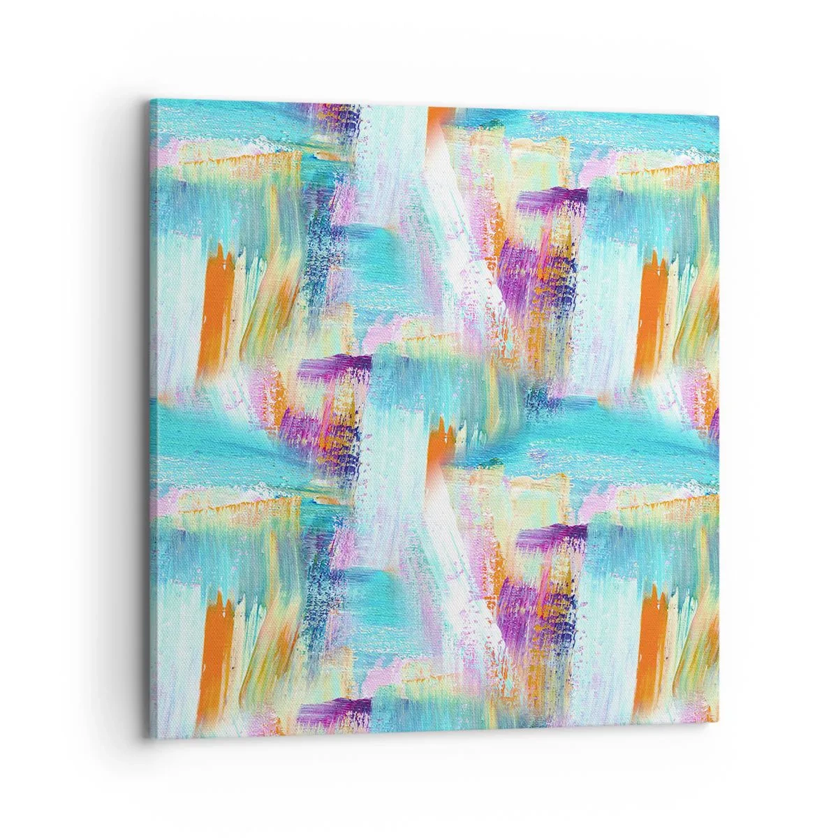Canvas picture - Cheerfully Interwoven - 70x70 cm