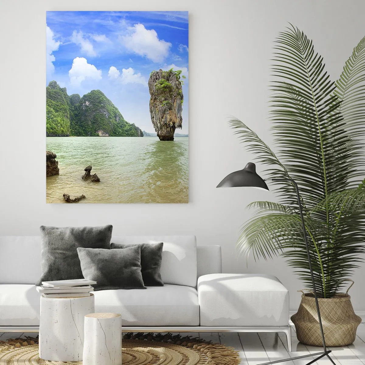 Glass picture - Rocky Oddities of Nature - 50x70 cm
