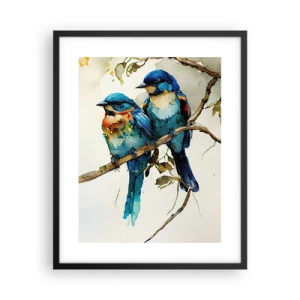 Poster in black frame - Is It Offended? - 40x50 cm