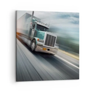 Canvas picture - American Giant in the Rush - 50x50 cm