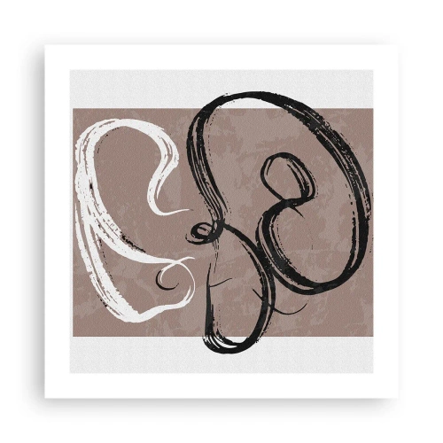 Poster - Composition -In Search of Completeness - 50x50 cm