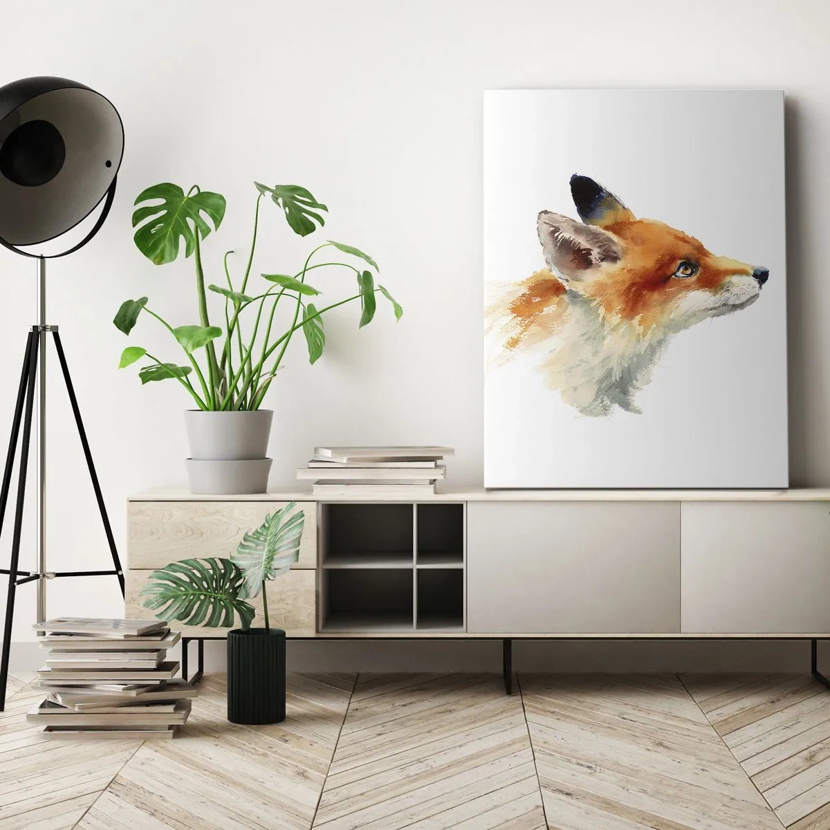 Canvas picture - Never Too Careful - 80x120 cm