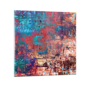 Glass picture - Memory and Oblivion - 70x70 cm