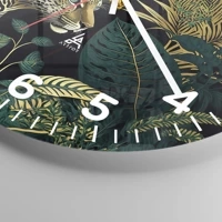 Clock face with numbers