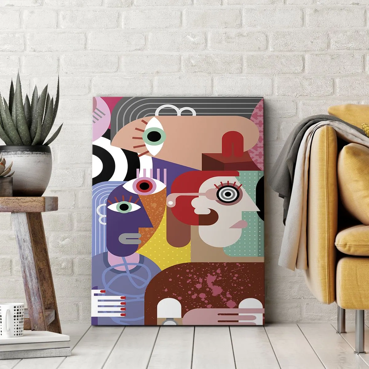 Canvas picture - Picasso Sent Us - 65x120 cm