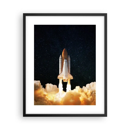 Poster in black frame - As Astra! - 40x50 cm