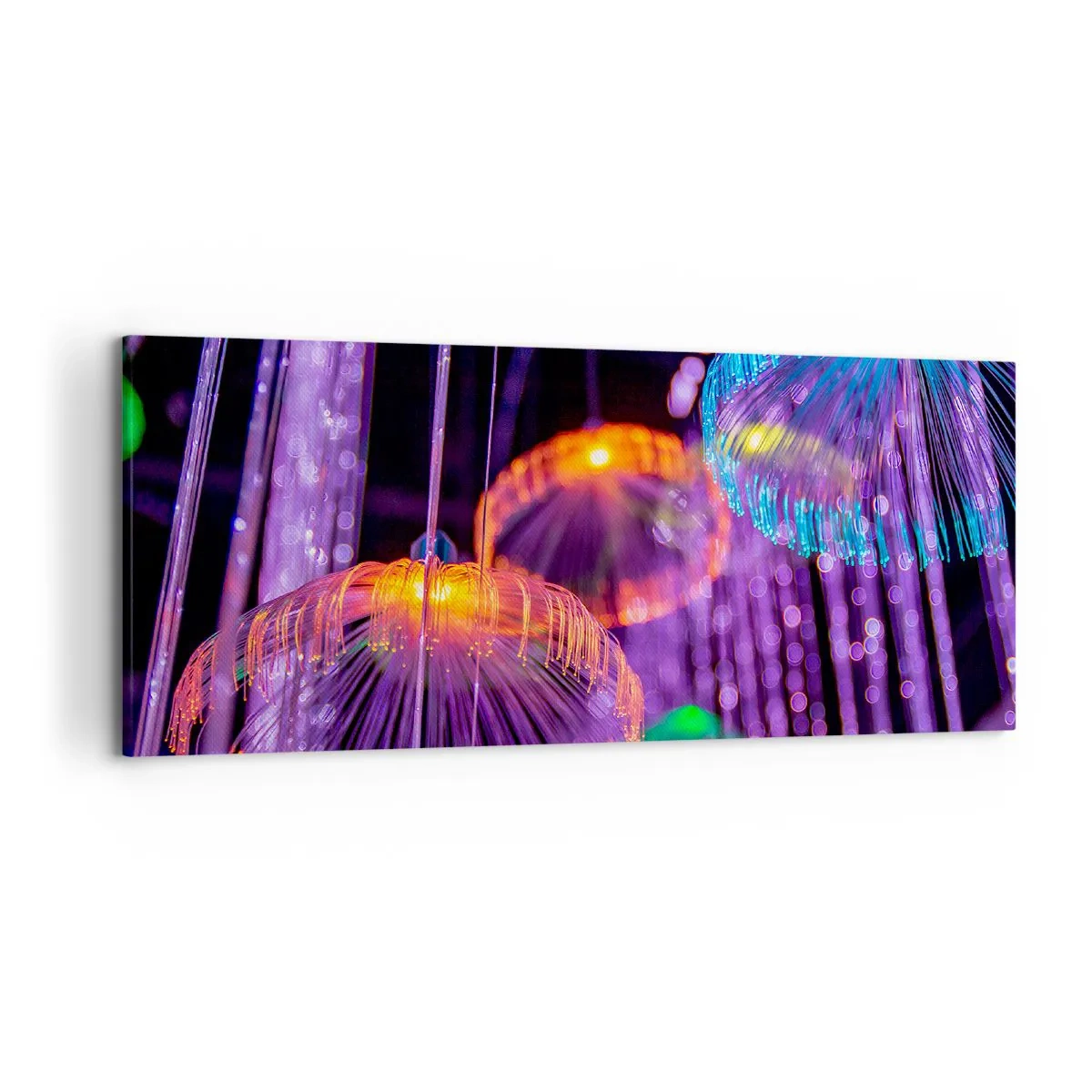 Canvas picture - Light Fountain - 120x50 cm