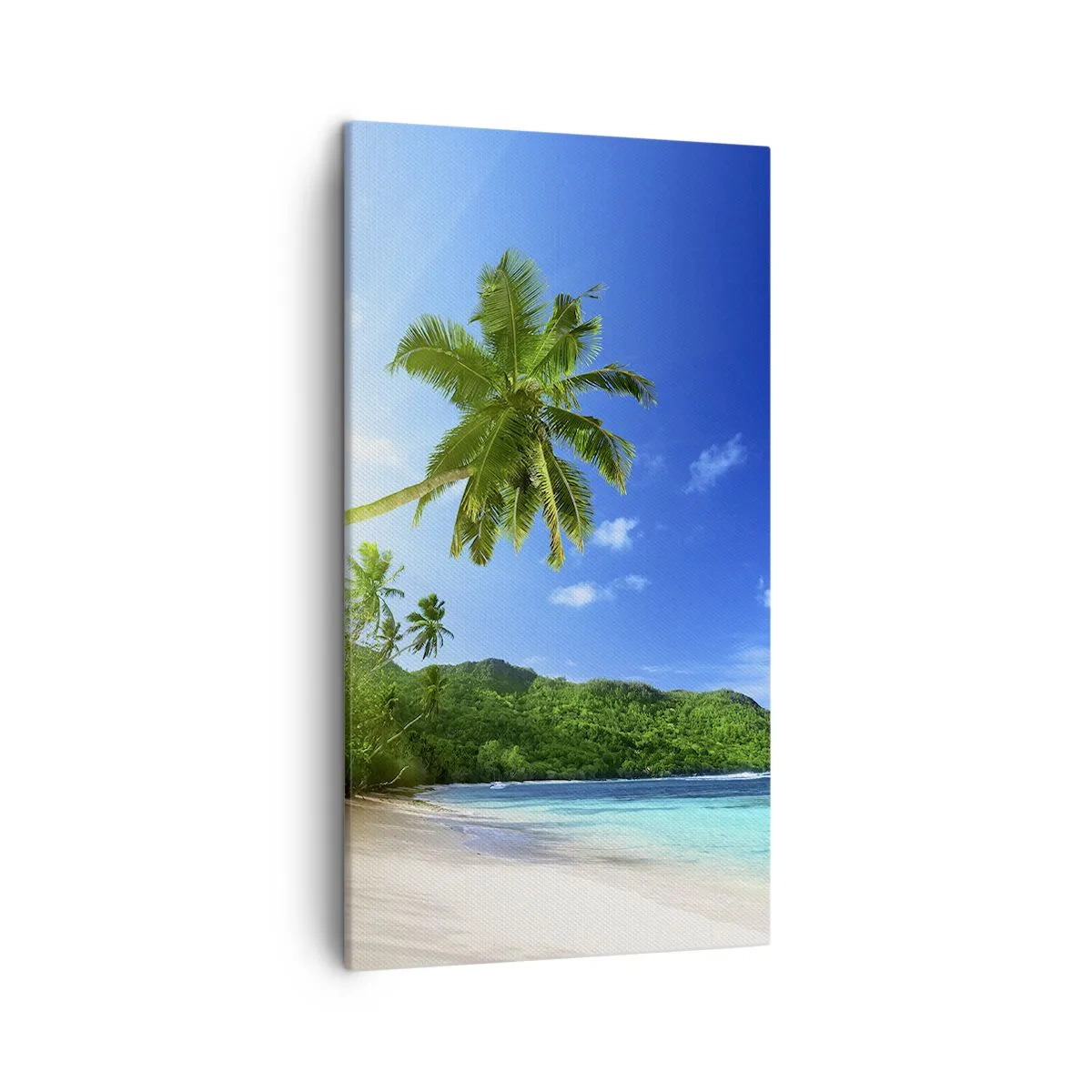 Canvas picture - Mild Touch of the Tropics - 45x80 cm