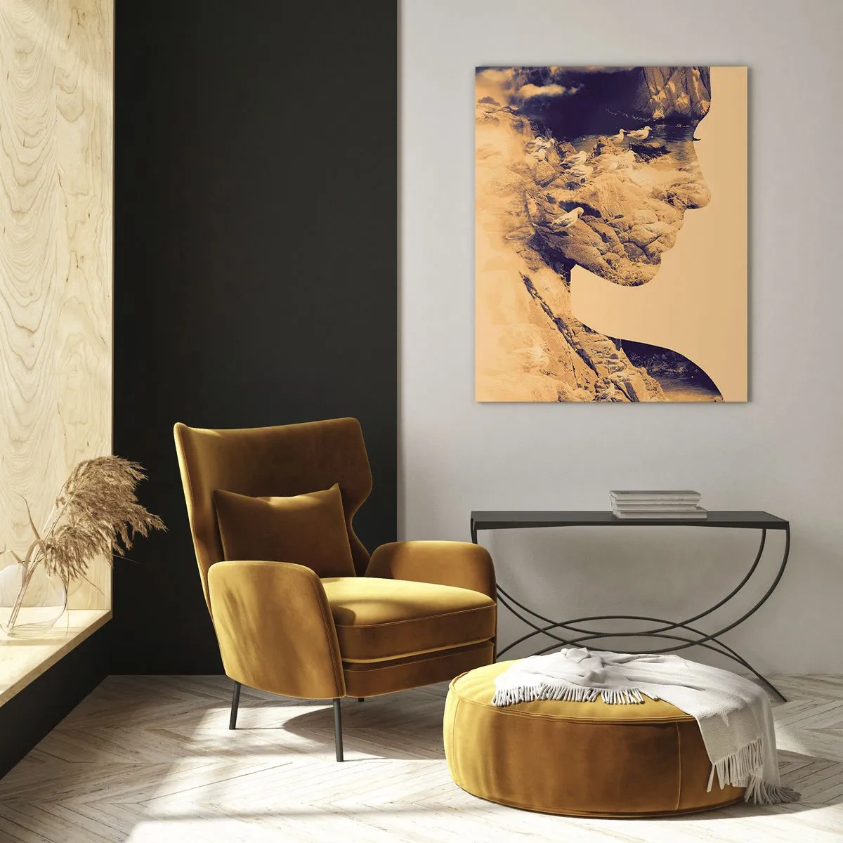 Glass picture - Naturally Beautiful - 50x70 cm