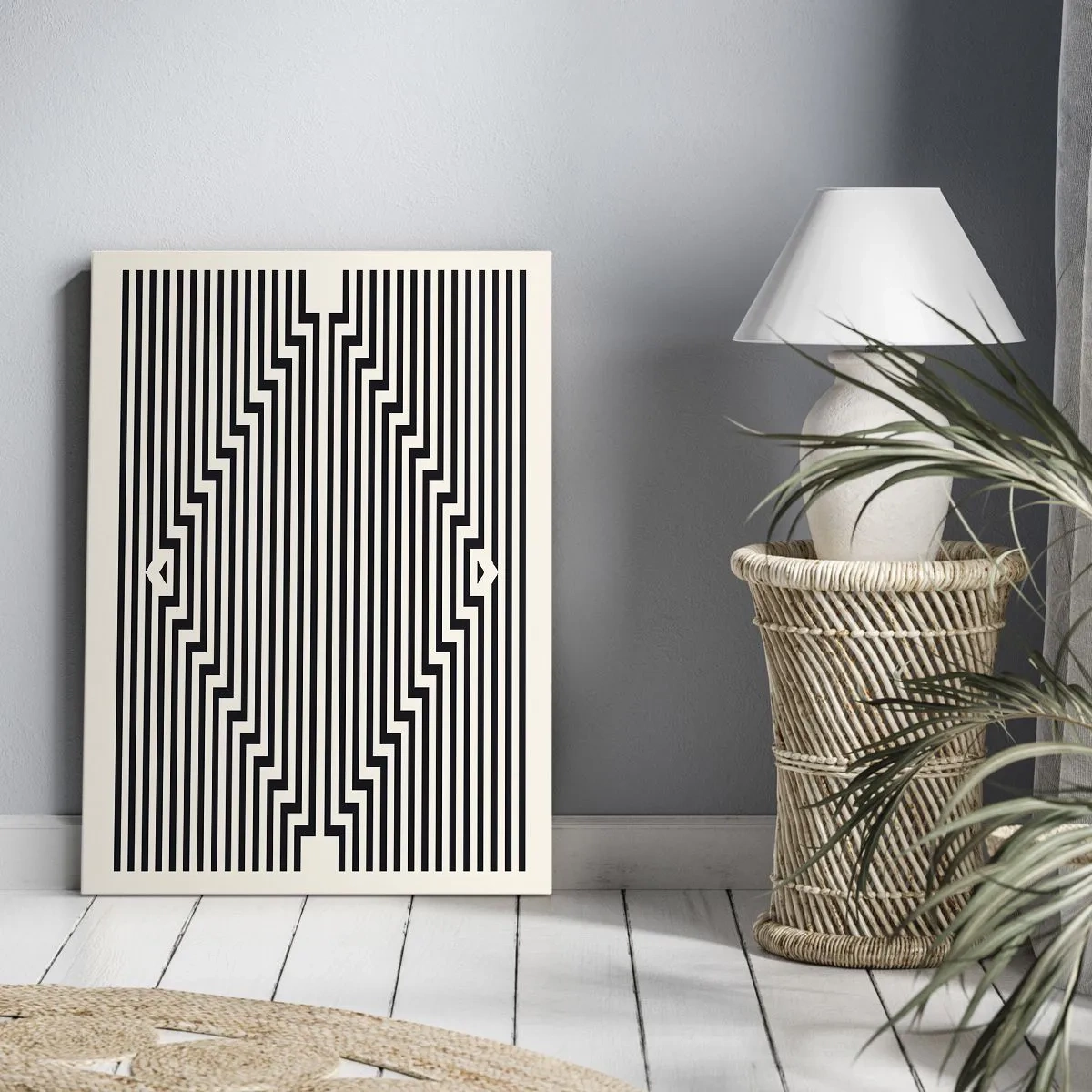 Canvas picture - Geometrical Illusion - 80x120 cm