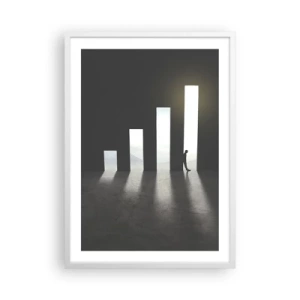 Poster in white frmae - Success - Impression - 50x70 cm