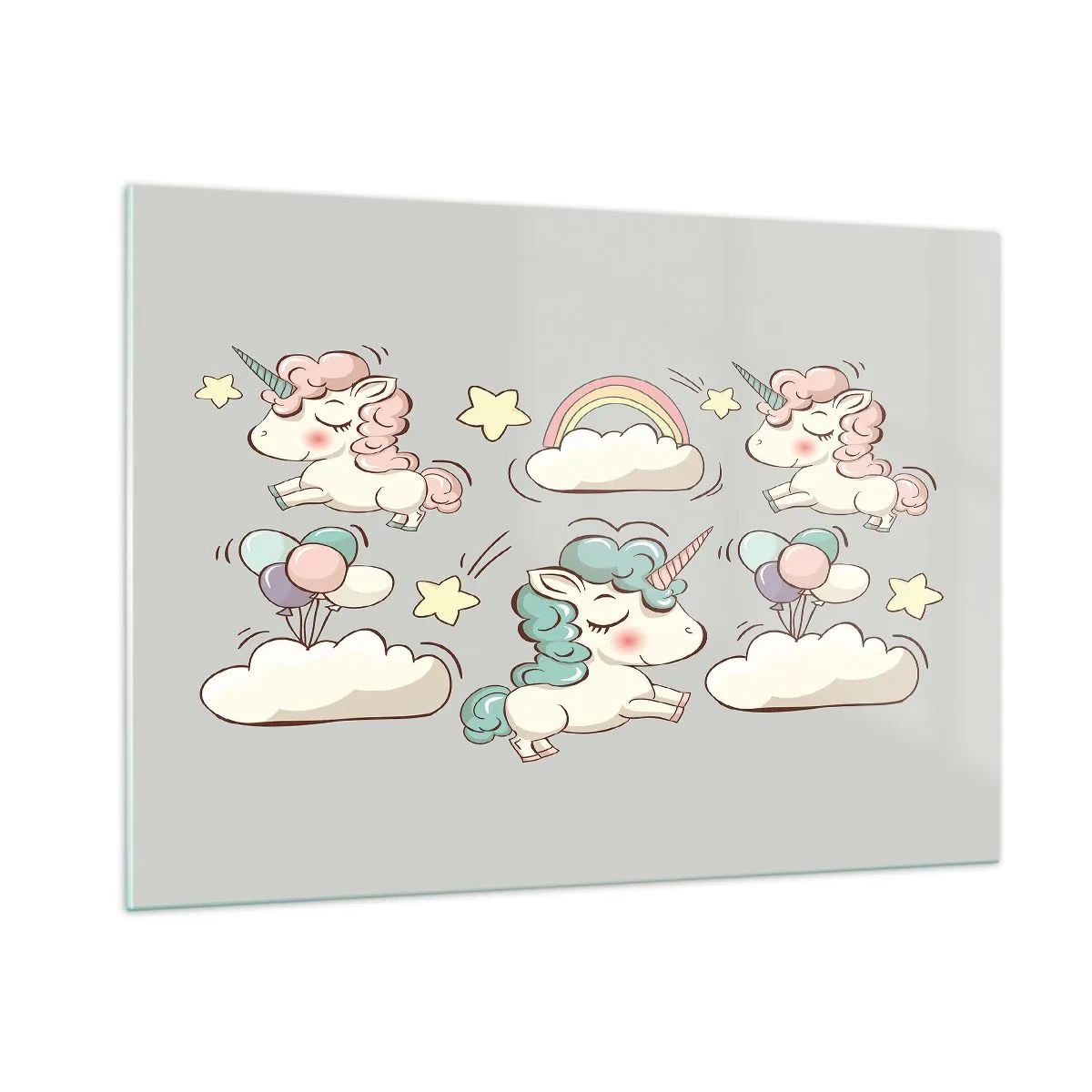 Glass picture - For Sure They Exist… - 100x70 cm