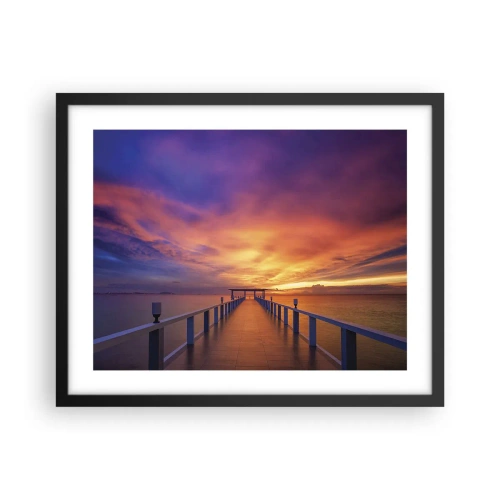 Poster in black frame - Limitless - 50x40 cm