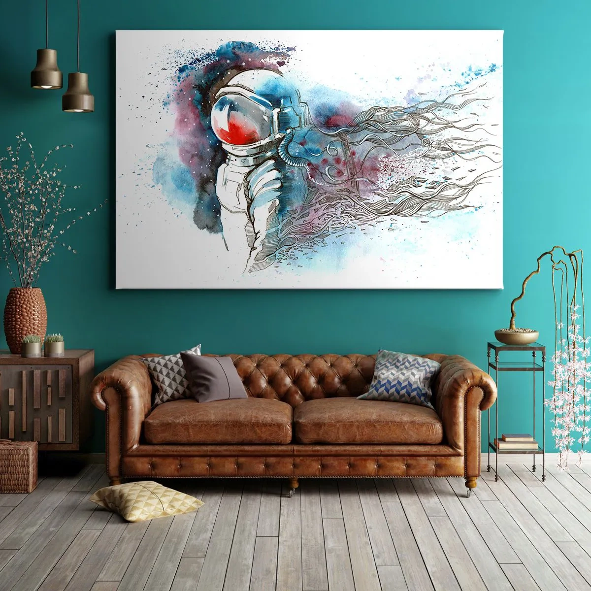 Canvas picture - Alone In Space - 100x70 cm