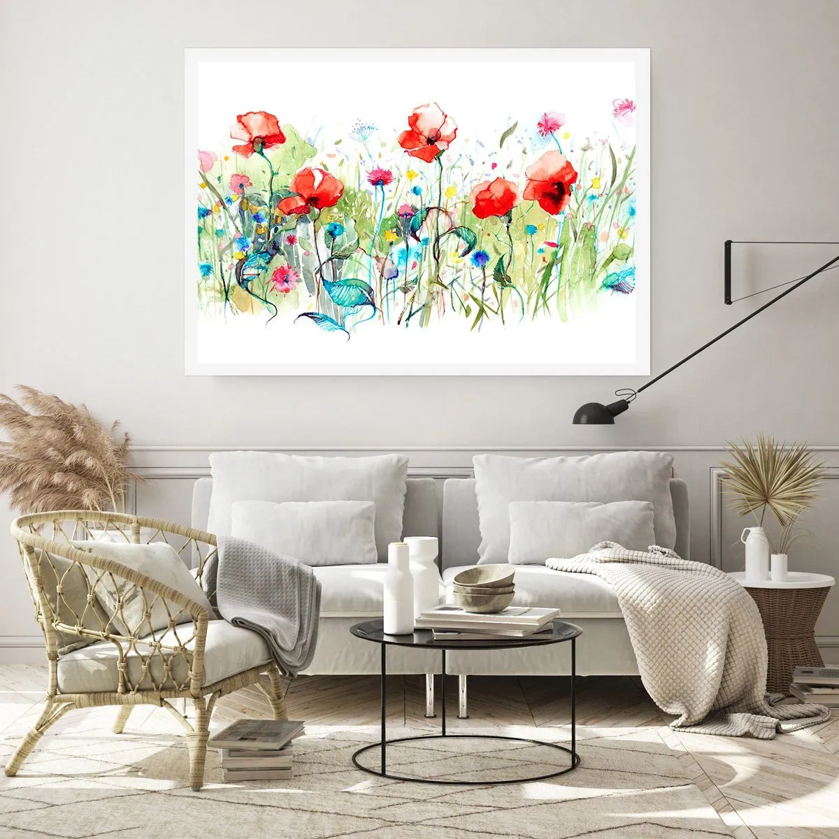 Poster - Meadow in May - 70x50 cm