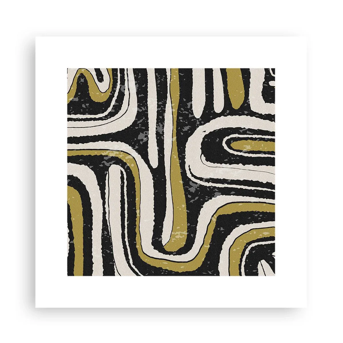 Poster - Compositions: Tracks and Alleys - 30x30 cm