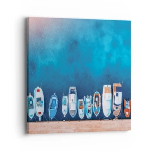 Canvas picture - In One Row - 40x40 cm