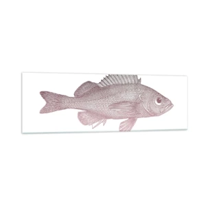 Glass picture - Big-eyed Fish - 160x50 cm