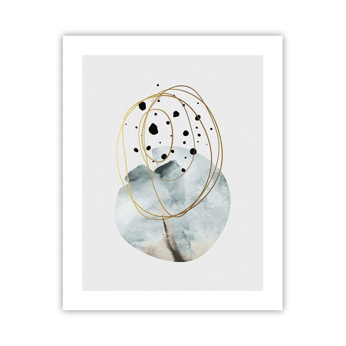 Poster - In the Embrace of Space - 40x50 cm