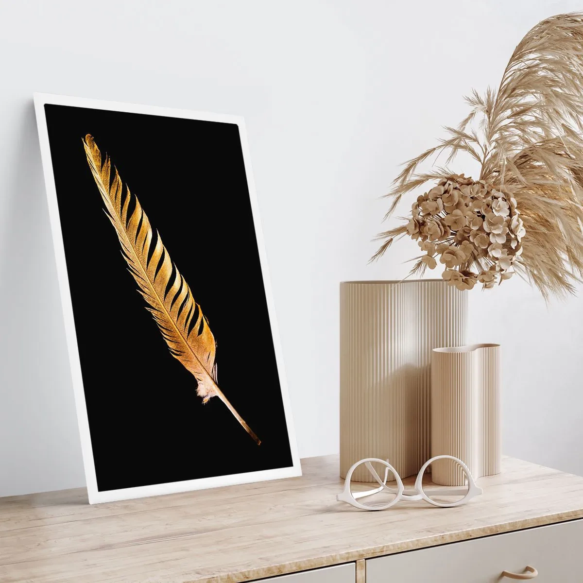 Poster - High-Class Feather - 40x50 cm