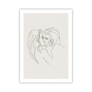 Poster - Tangled up by a Feeling - 50x70 cm
