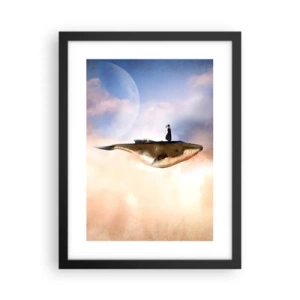 Poster in black frame - Surreal Journey - 30x40 cm