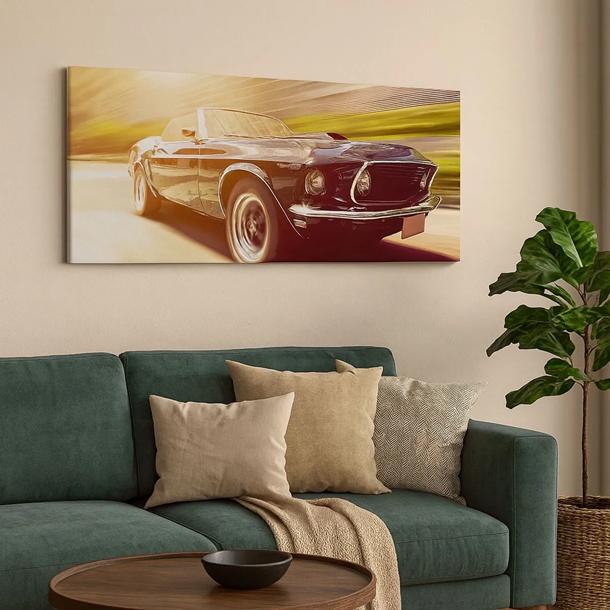 Canvas picture - 1967- Return of the Legend - 100x40 cm