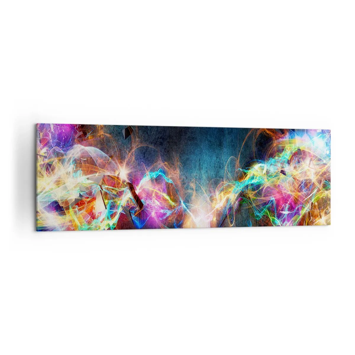 Canvas picture - Joyfully against Darkness - 160x50 cm