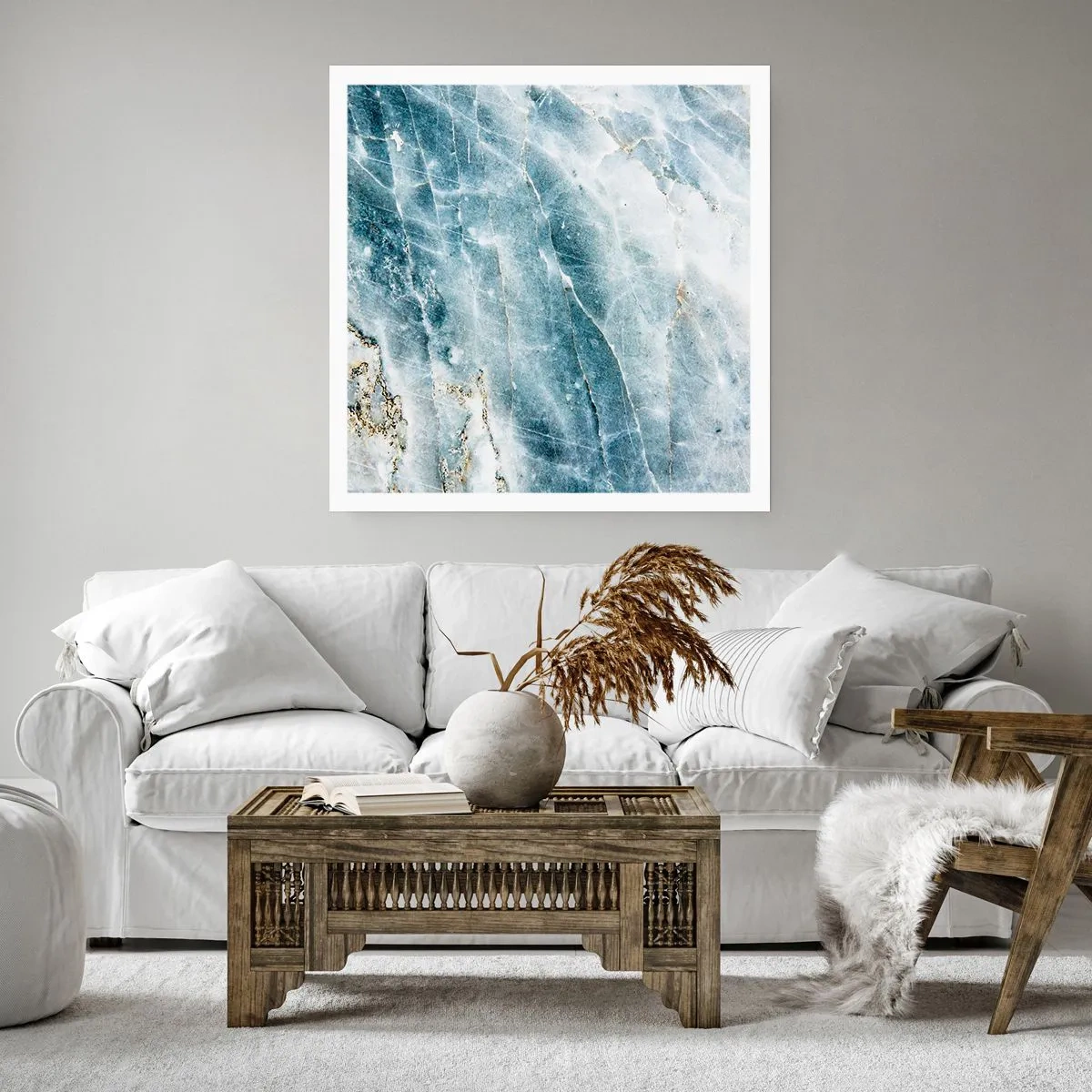 Poster - Icy World - 60x60 cm