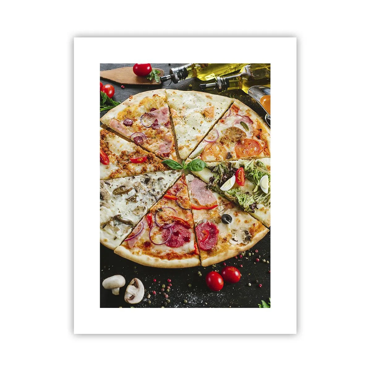 Poster - Range of Flavours - 30x40 cm