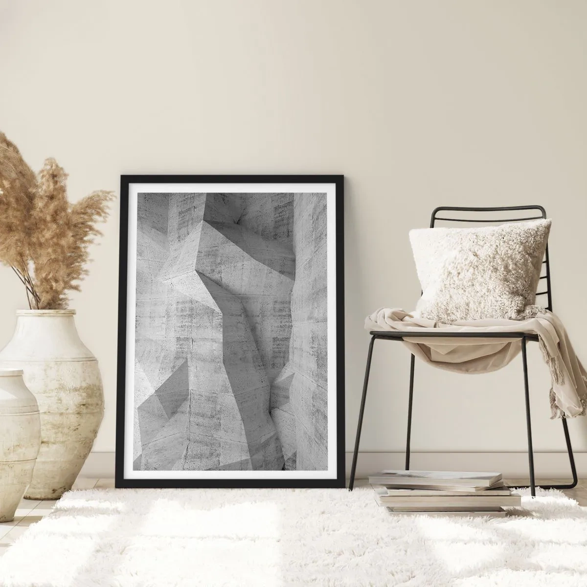 Poster in black frame - Real Challenge - 70x100 cm