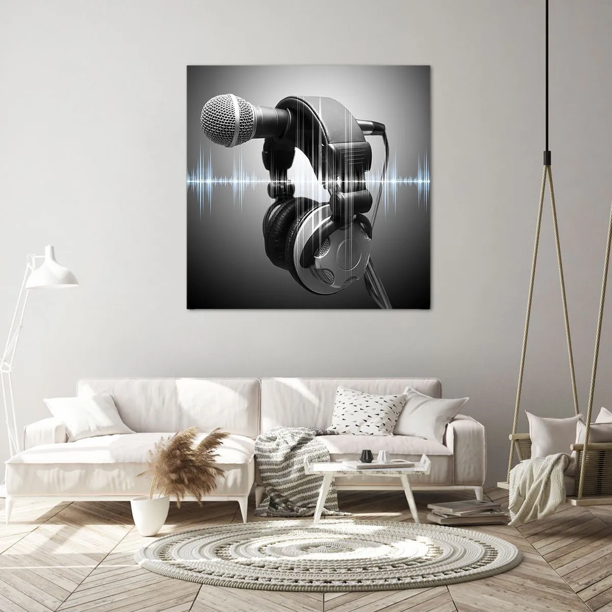 Canvas picture - You Can Still Hear the Singing - 60x60 cm