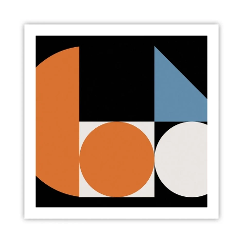 Poster - Figure System - 60x60 cm