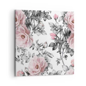 Canvas picture - Getting Lost in Rose Flowers - 50x50 cm