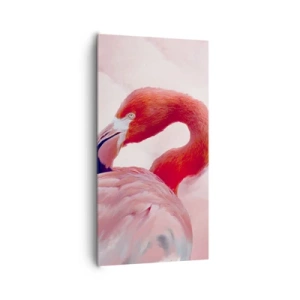 Canvas picture - Bird Look - 65x120 cm