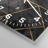 Clock face with numbers