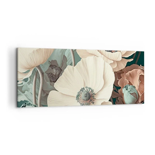 Canvas picture - Whisper of the Poppies - 100x40 cm