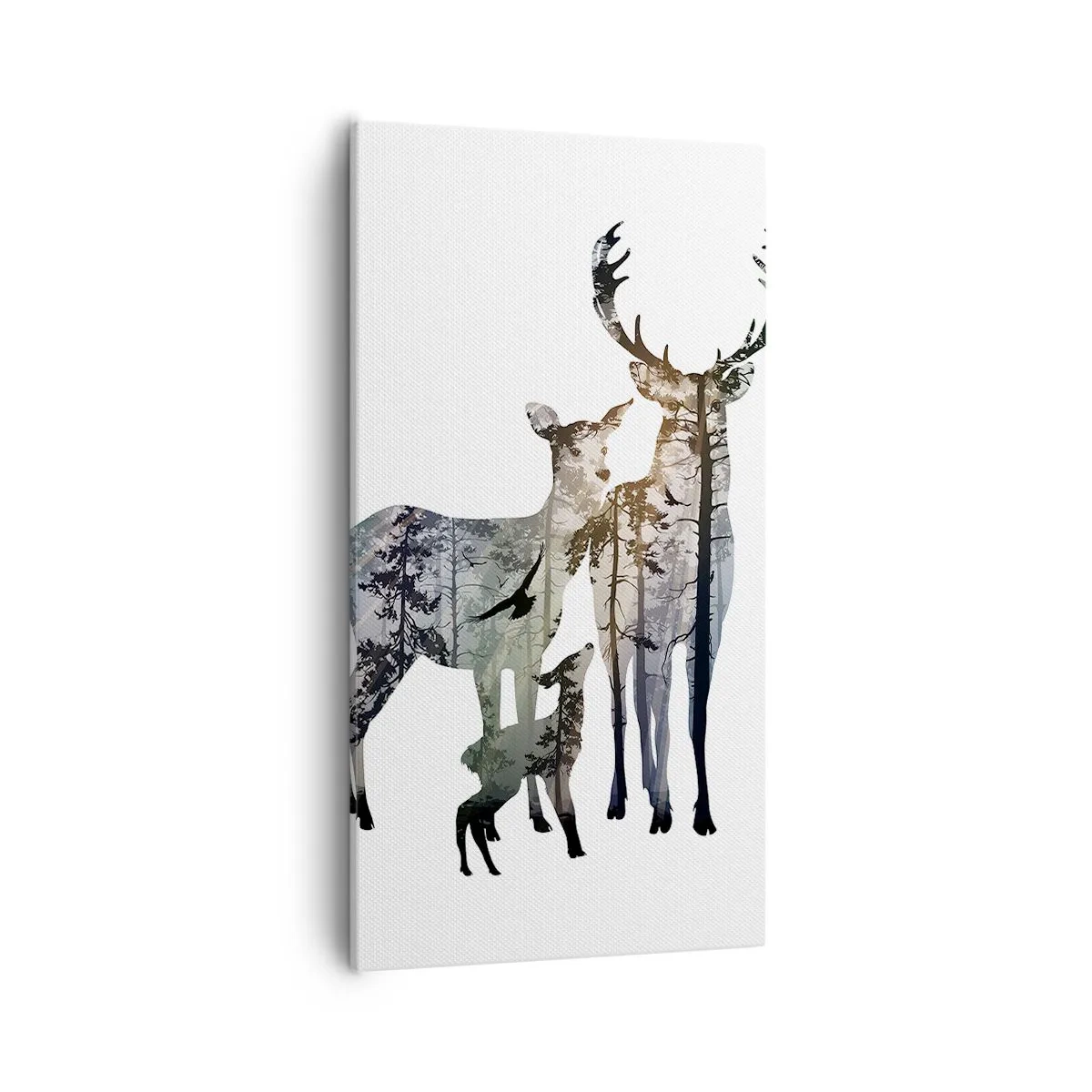 Canvas picture - Family Photo - 55x100 cm