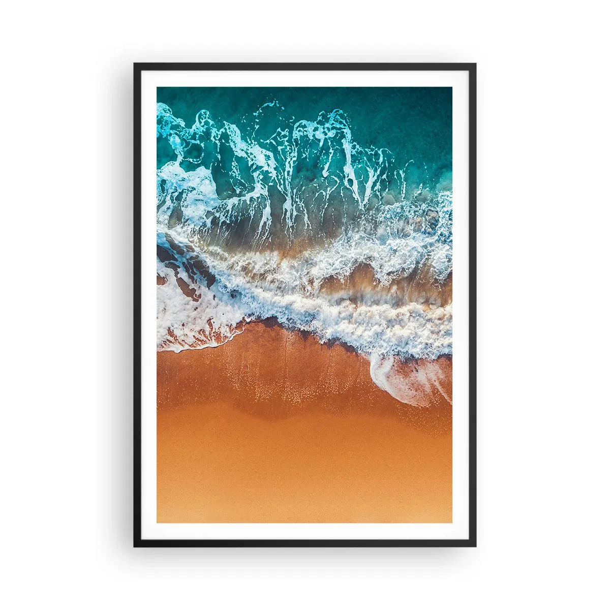 Poster in black frame - Always in a Couple - 70x100 cm
