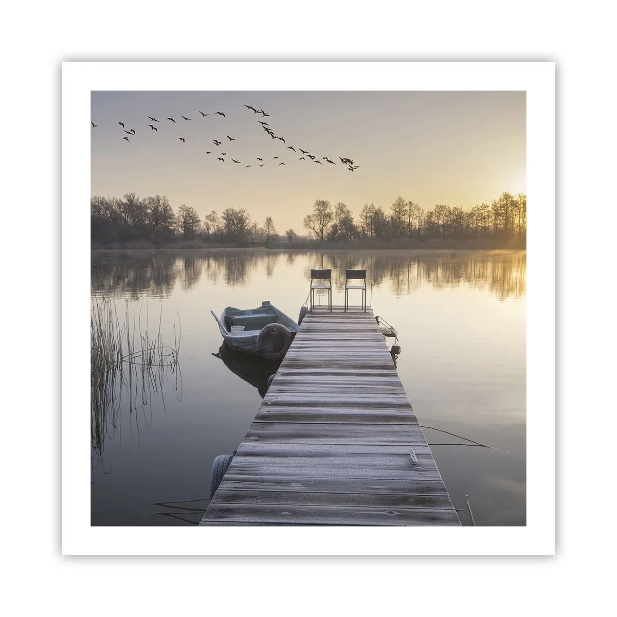 Poster - I Will Be Back Soon - 60x60 cm