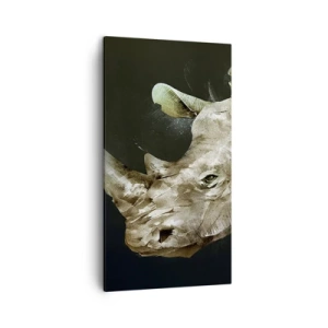 Canvas picture - Real Man Power - 45x80 cm