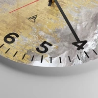 Clock face with numbers