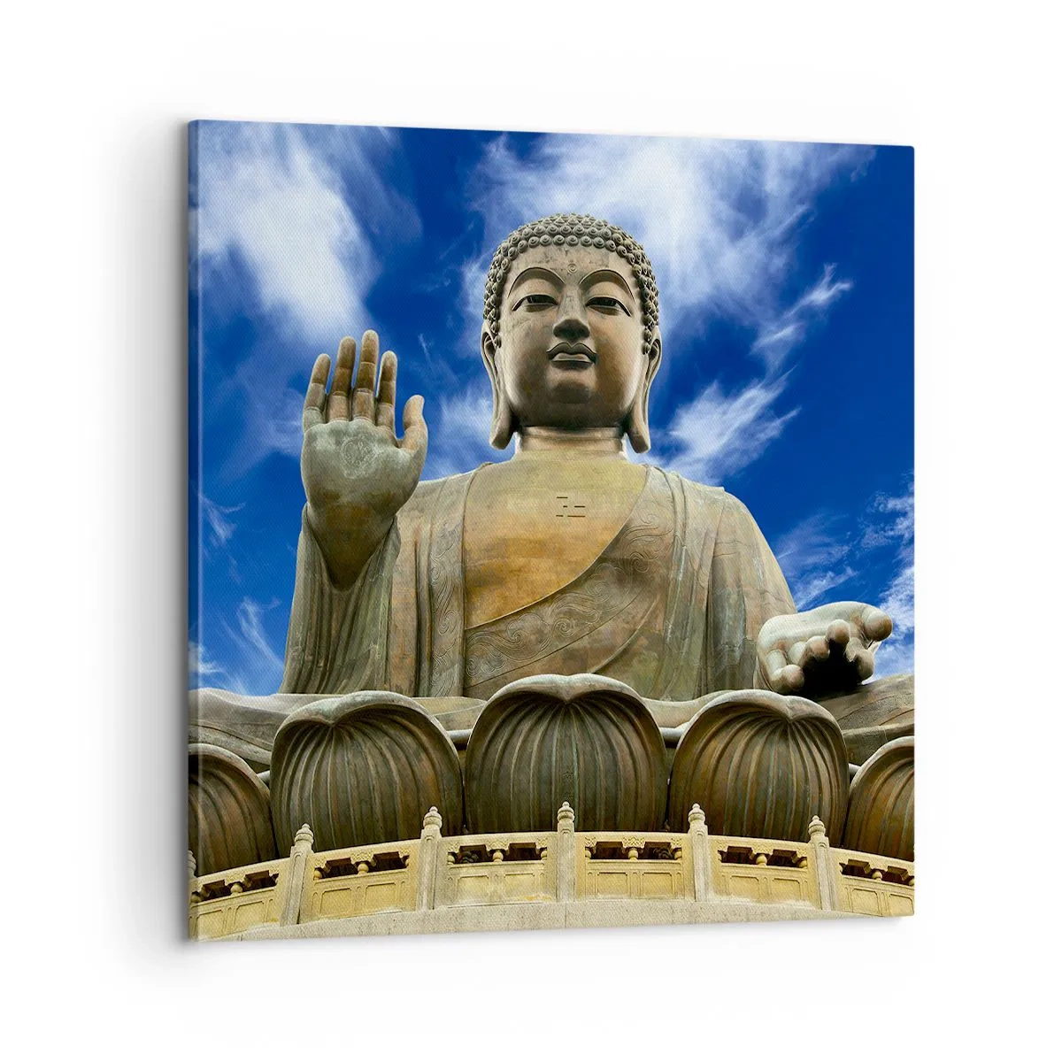 Canvas picture - Live Without Fear - 60x60 cm