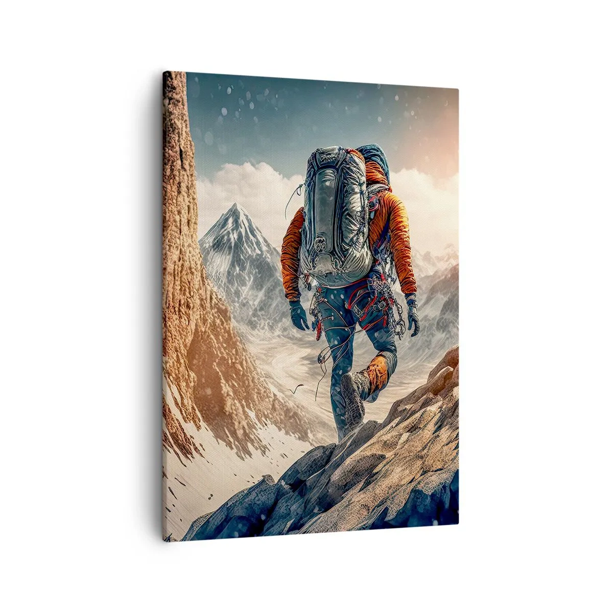 Canvas picture - Lonely Warrior - 50x70 cm