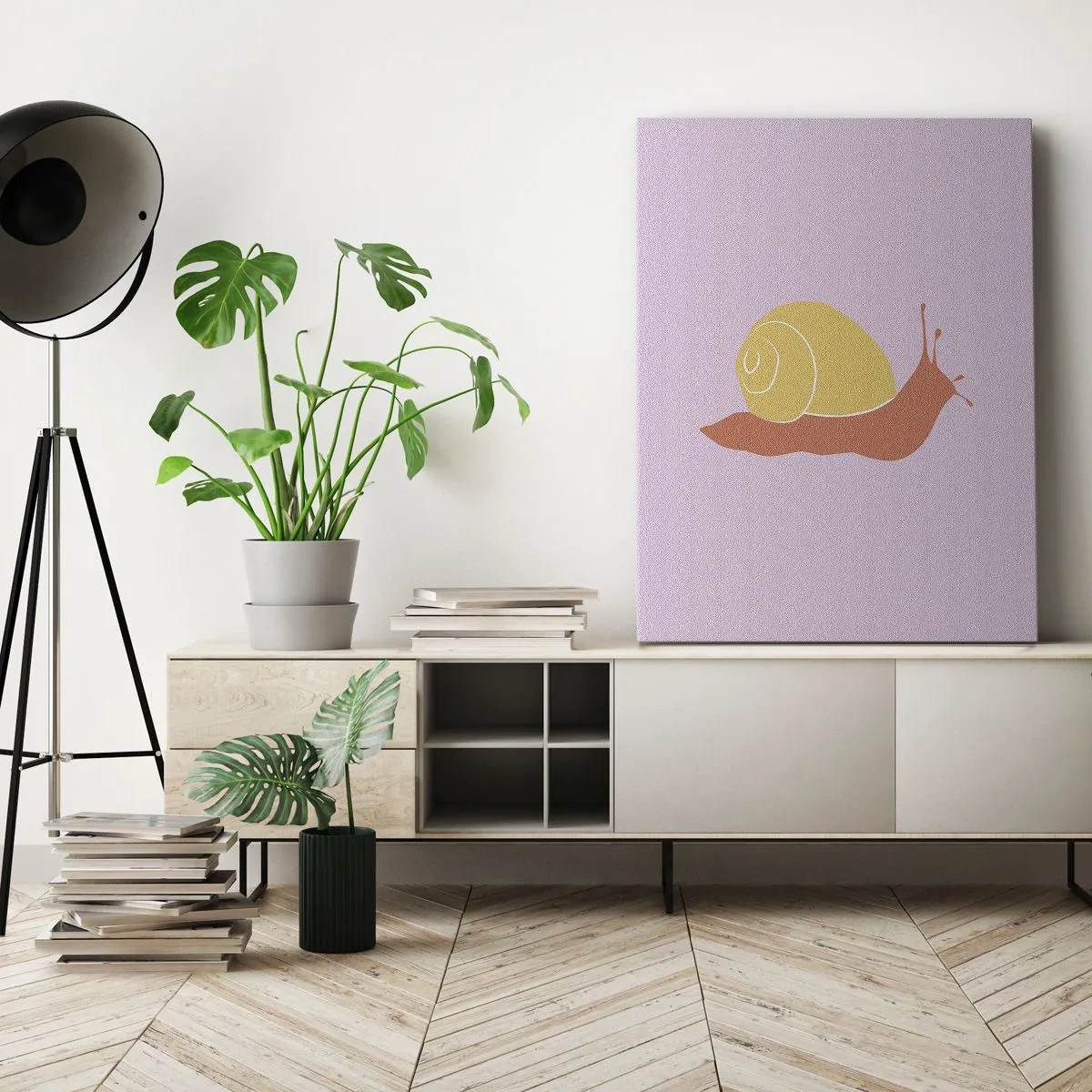 Canvas picture - No Rush - 55x100 cm