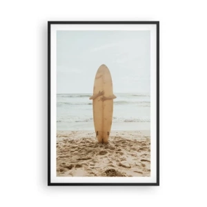 Poster in black frame - From Love for the Waves - 61x91 cm