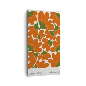 Canvas picture - From the Life of Flowers - 55x100 cm