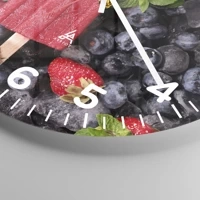 Clock face with numbers